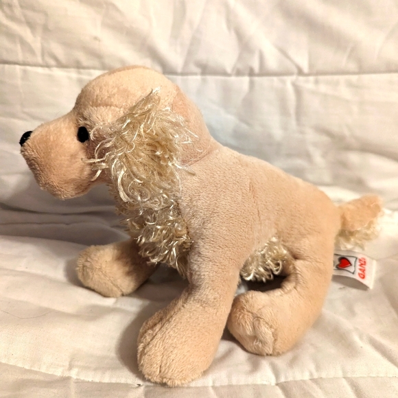 🔵 2 /$10 Ganz Webkinz American Golden Plush HM371 Dog Puppy No Code - Picture 3 of 11